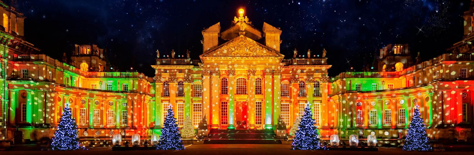 Image may contain Lighting City Landscape Nature Outdoors Person Scenery Urban Christmas and Christmas Decorations