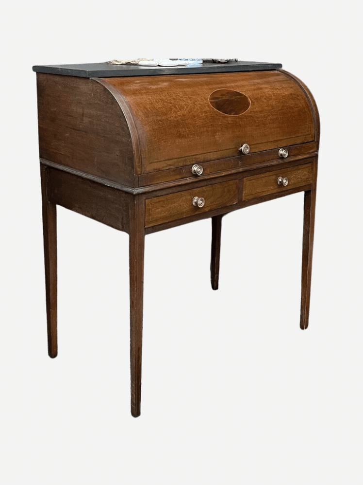 Image may contain: Furniture, Table, Desk, and Sideboard