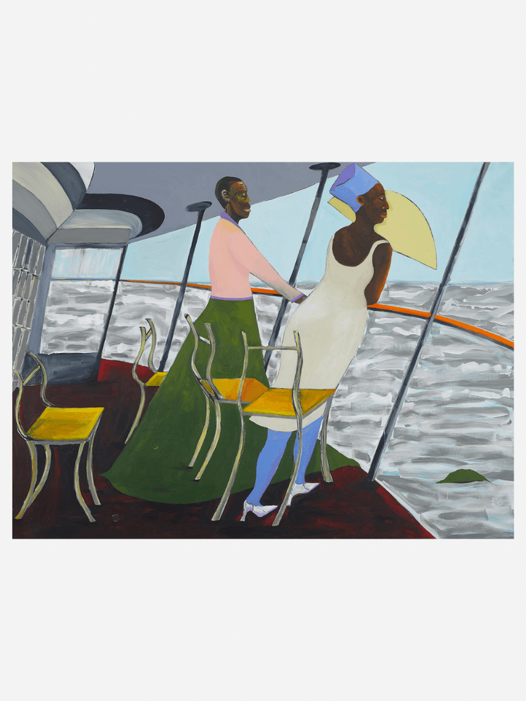 Image may contain: Art, Painting, Adult, Person, and Modern Art