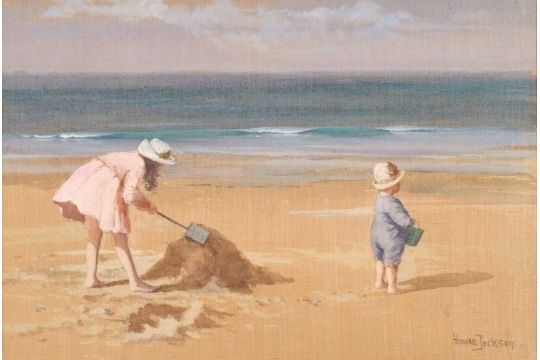 Image may contain Beach Coast Nature Outdoors Sea Shoreline Water Person Child Clothing Hat Accessories and Bag