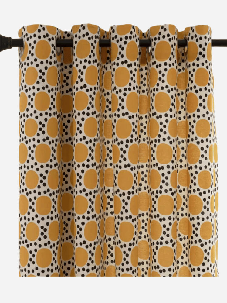 Image may contain: Curtain, Shower Curtain, and Smoke Pipe