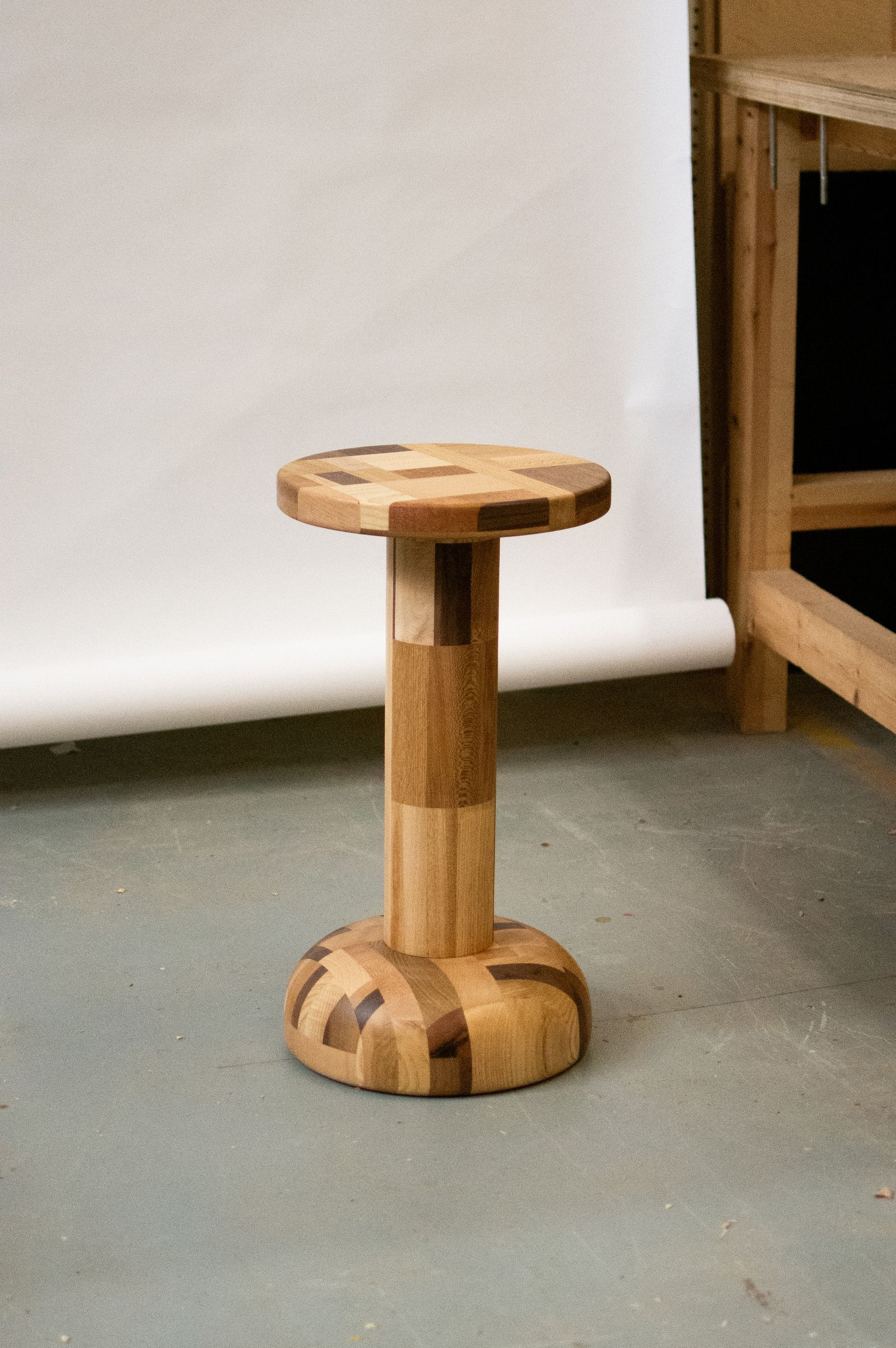 Image may contain Furniture Table Wood and Stand