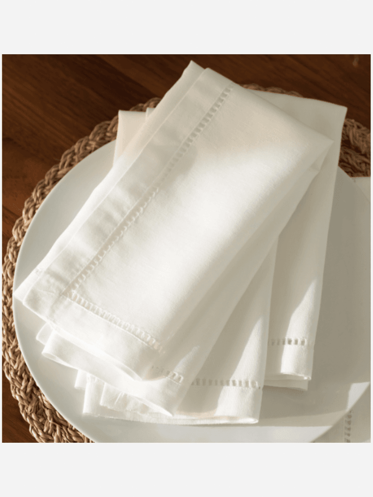 Image may contain: Napkin, Home Decor, Linen, and Diaper