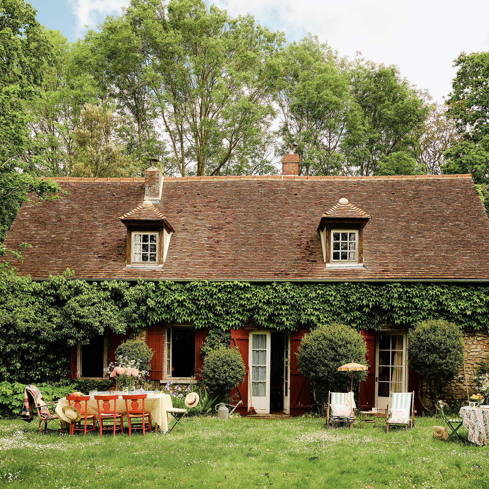 A delightfully quaint 19th-century cottage in the Normandy countryside