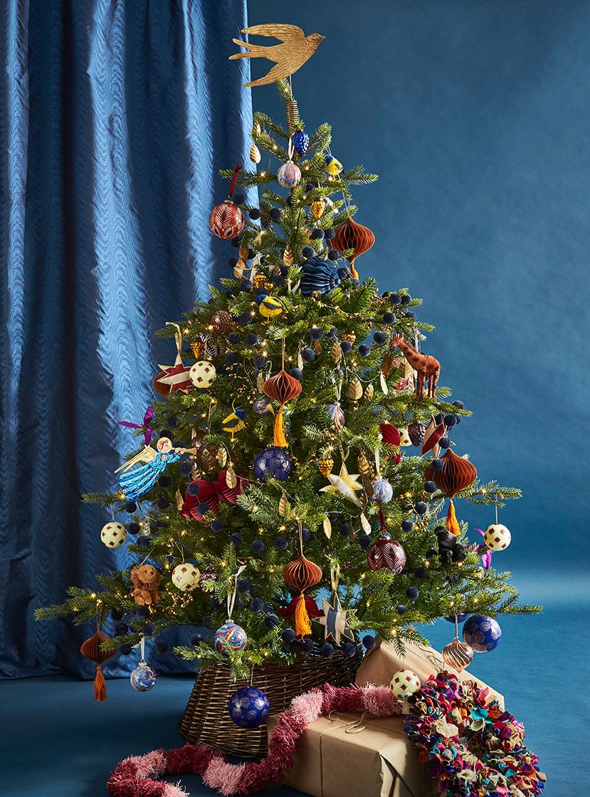 Image may contain Christmas Christmas Decorations Festival Christmas Tree Christmas Tree Ornaments Ball and Football