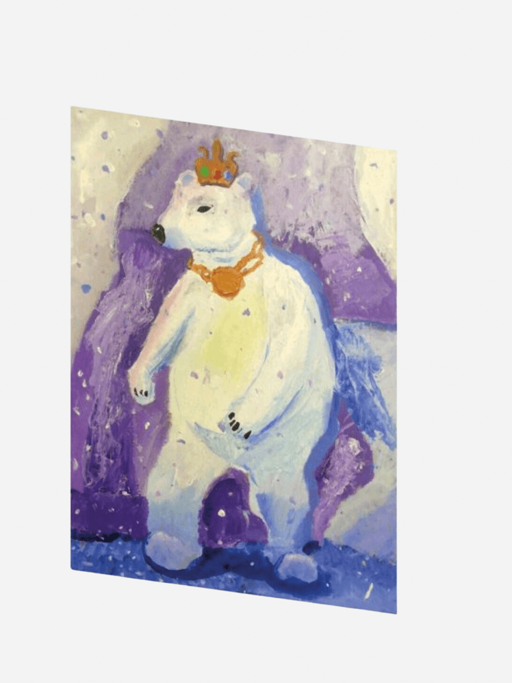 Image may contain: Art, Painting, Outdoors, Winter, Nature, and Snow