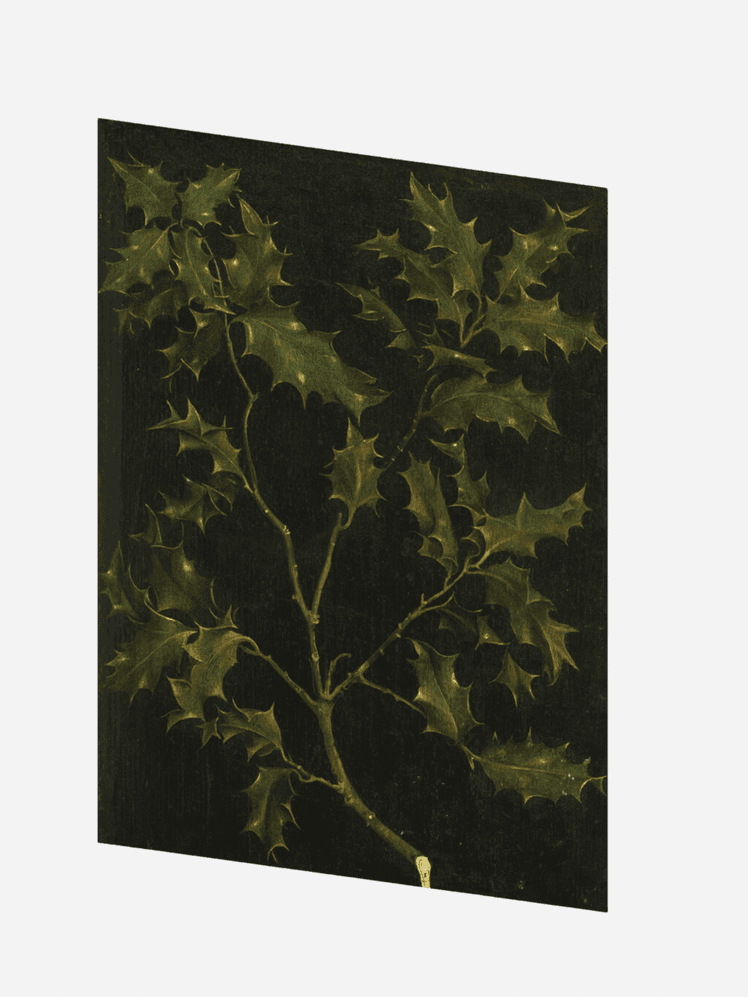 Image may contain: Art, Painting, Plant, Leaf, and Tree