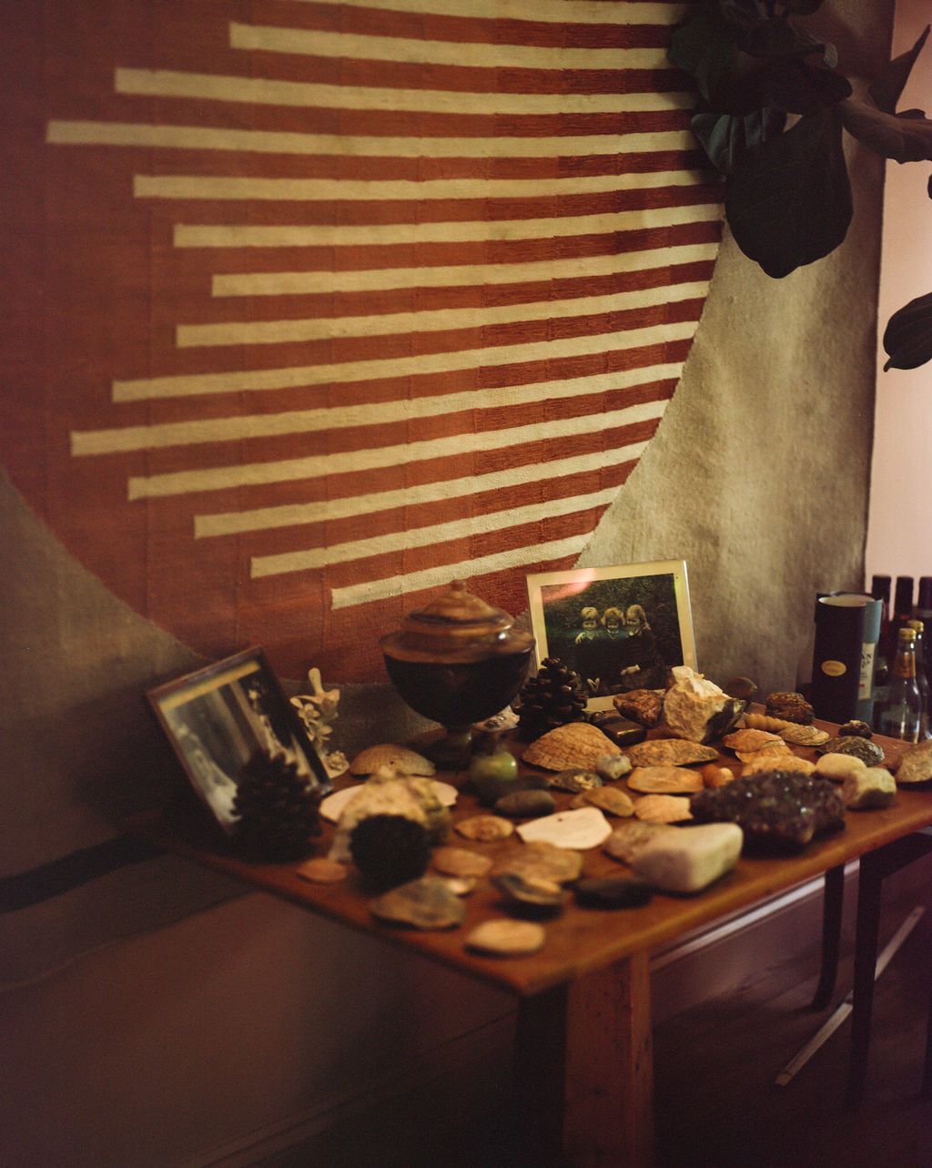 Image may contain Furniture Table Dining Table Architecture Building Dining Room Indoors Room Wood and Art