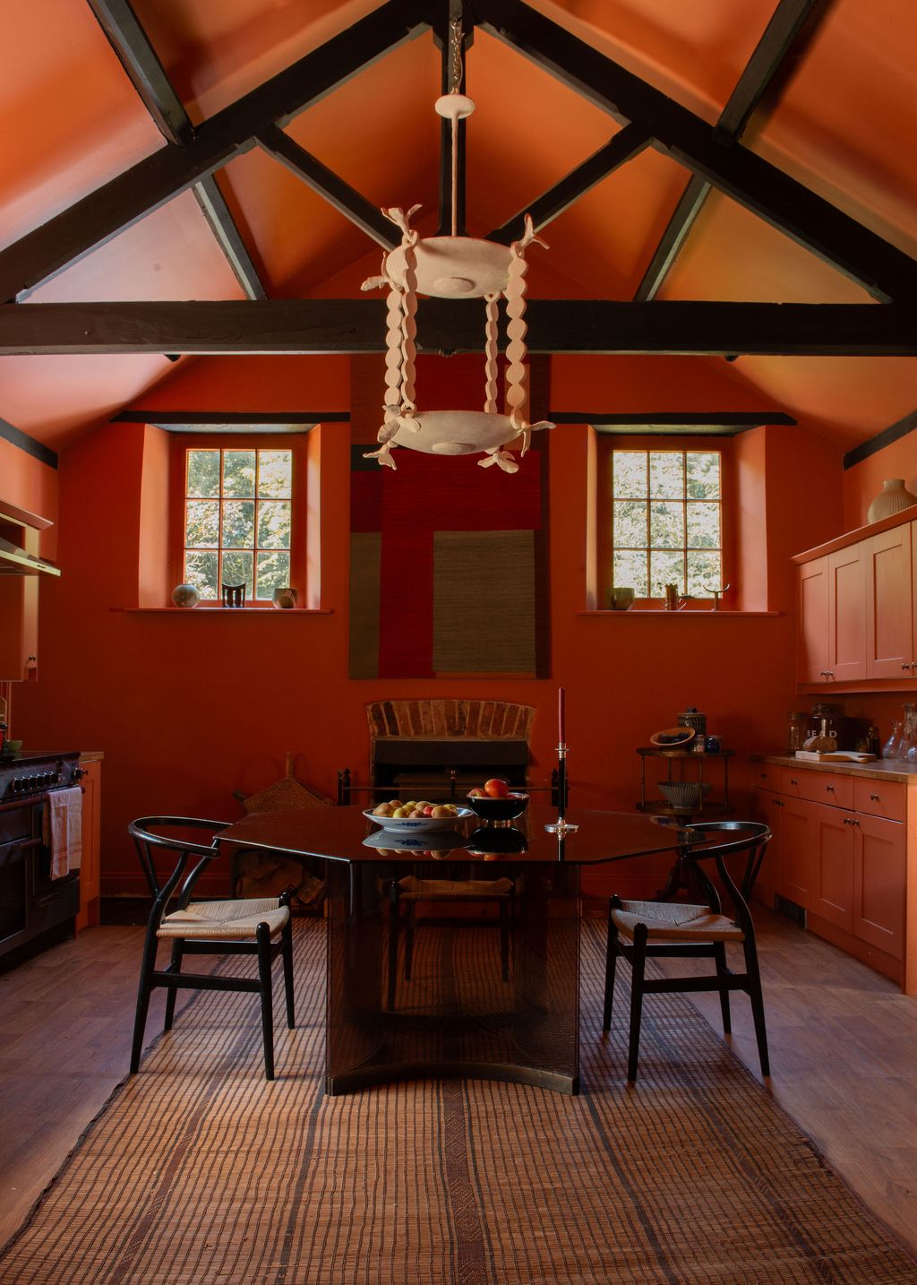 Image may contain Floor Flooring Wood Indoors Interior Design Hardwood Chair Furniture Architecture and Building