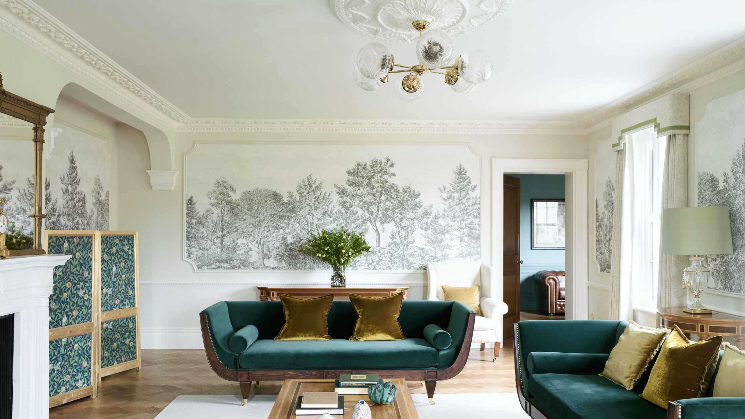 Image may contain: Home Decor, Coffee Table, Furniture, Table, Architecture, Building, Indoors, Living Room, Room, and Couch