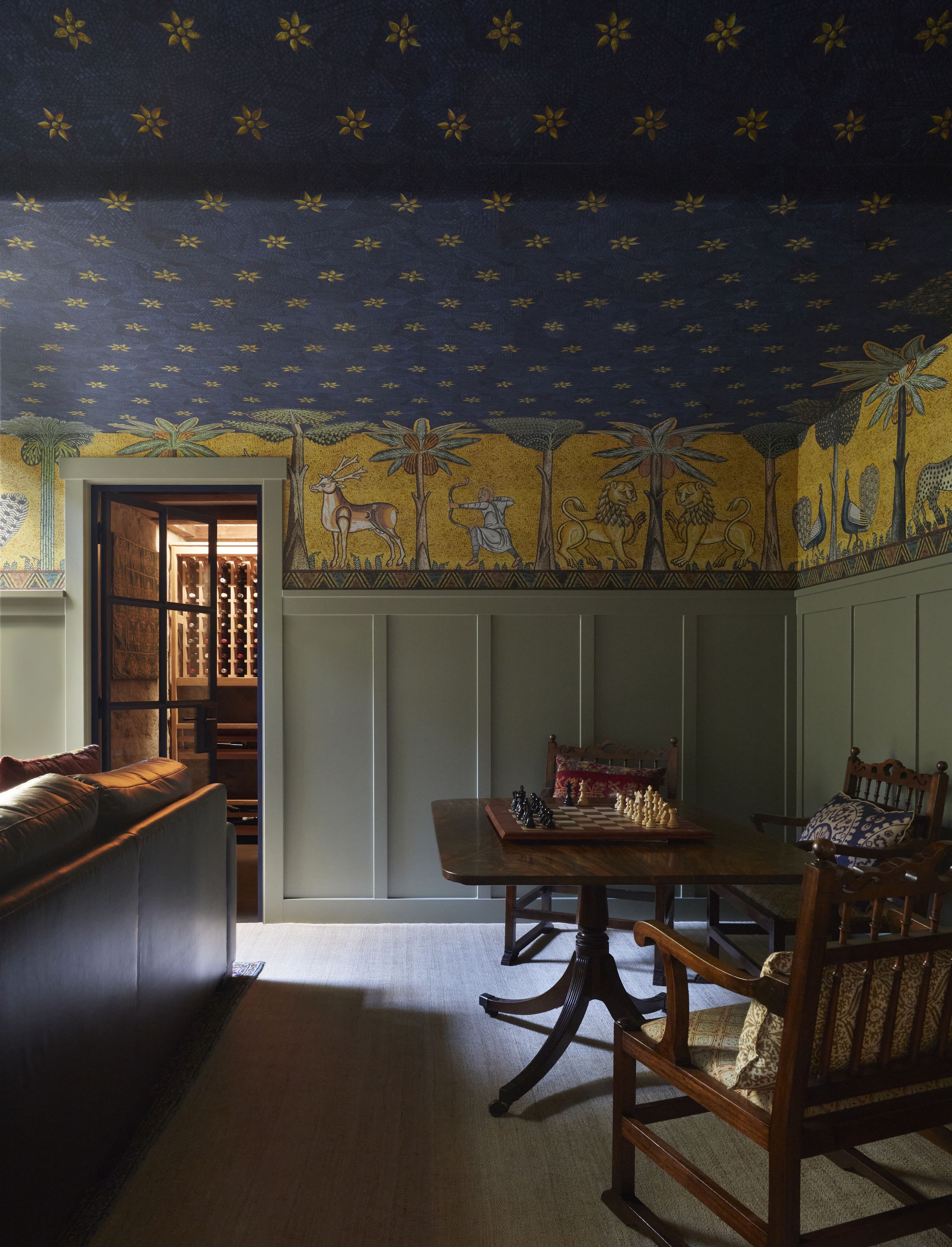 Image may contain: Indoors, Interior Design, Chair, Furniture, Floor, Architecture, Building, Living Room, and Room