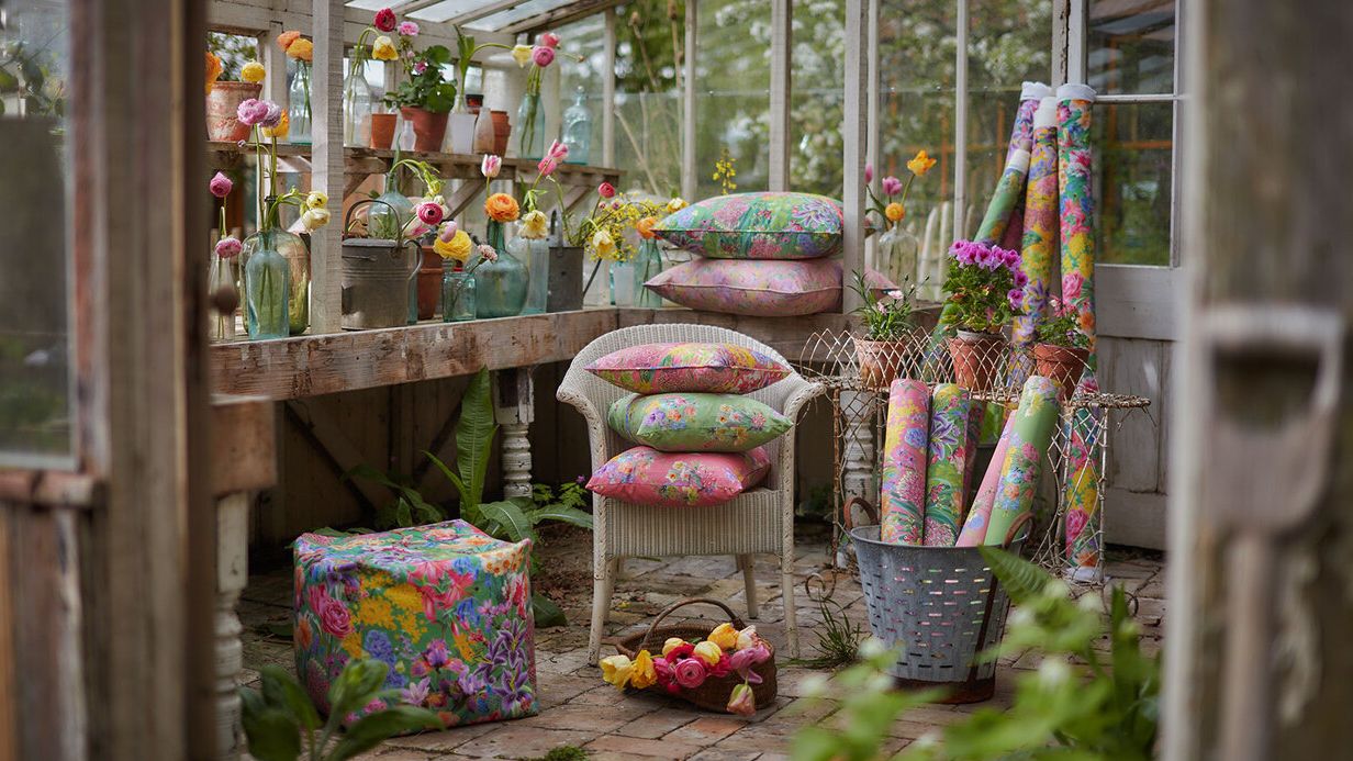 Image may contain: Garden, Nature, Outdoors, Chair, Furniture, Home Decor, Gardening, and Box