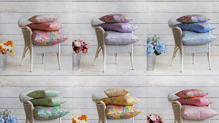 Image may contain: Cushion, Home Decor, Pillow, Chair, Furniture, Linen, and Table