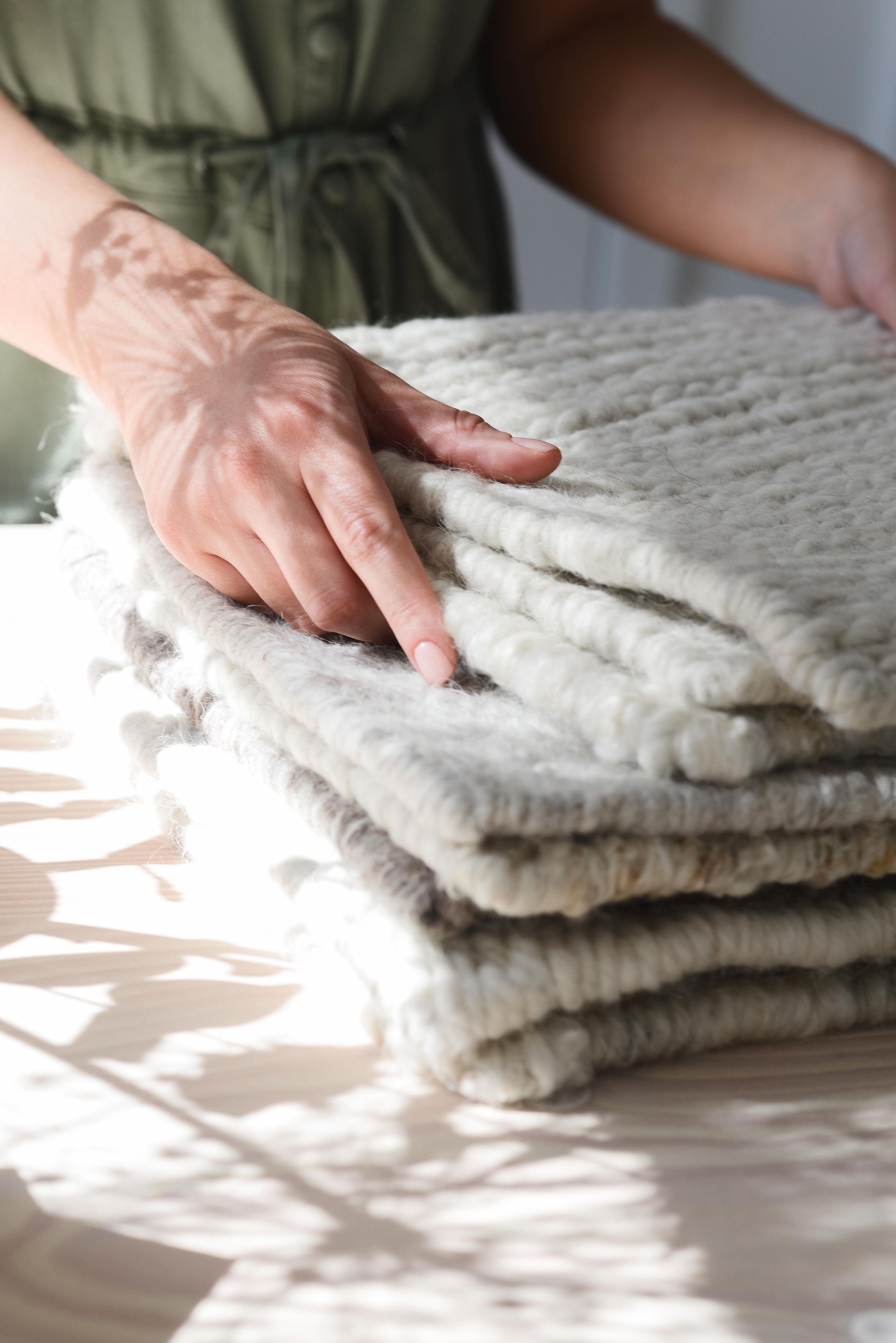 Image may contain: Blanket, Baby, Person, and Home Decor