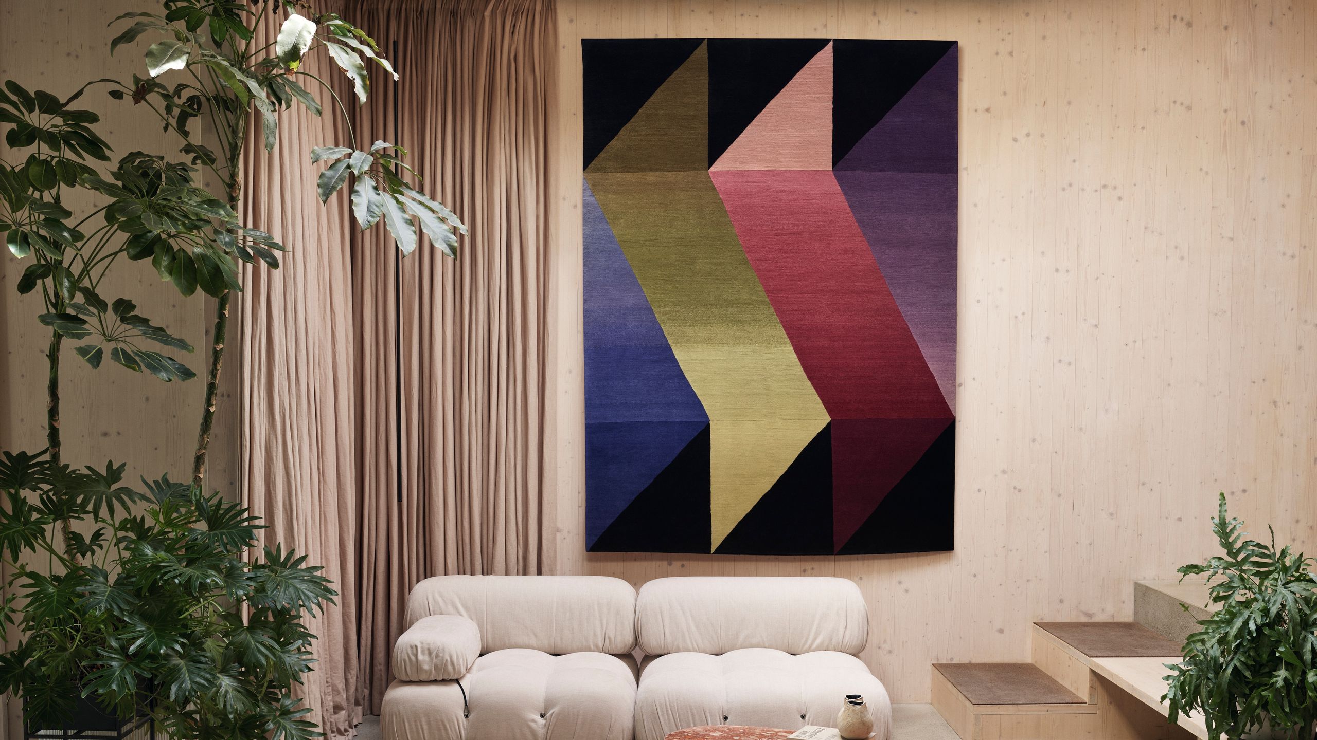 Image may contain: Home Decor, Indoors, Interior Design, Architecture, Building, Furniture, Living Room, and Room