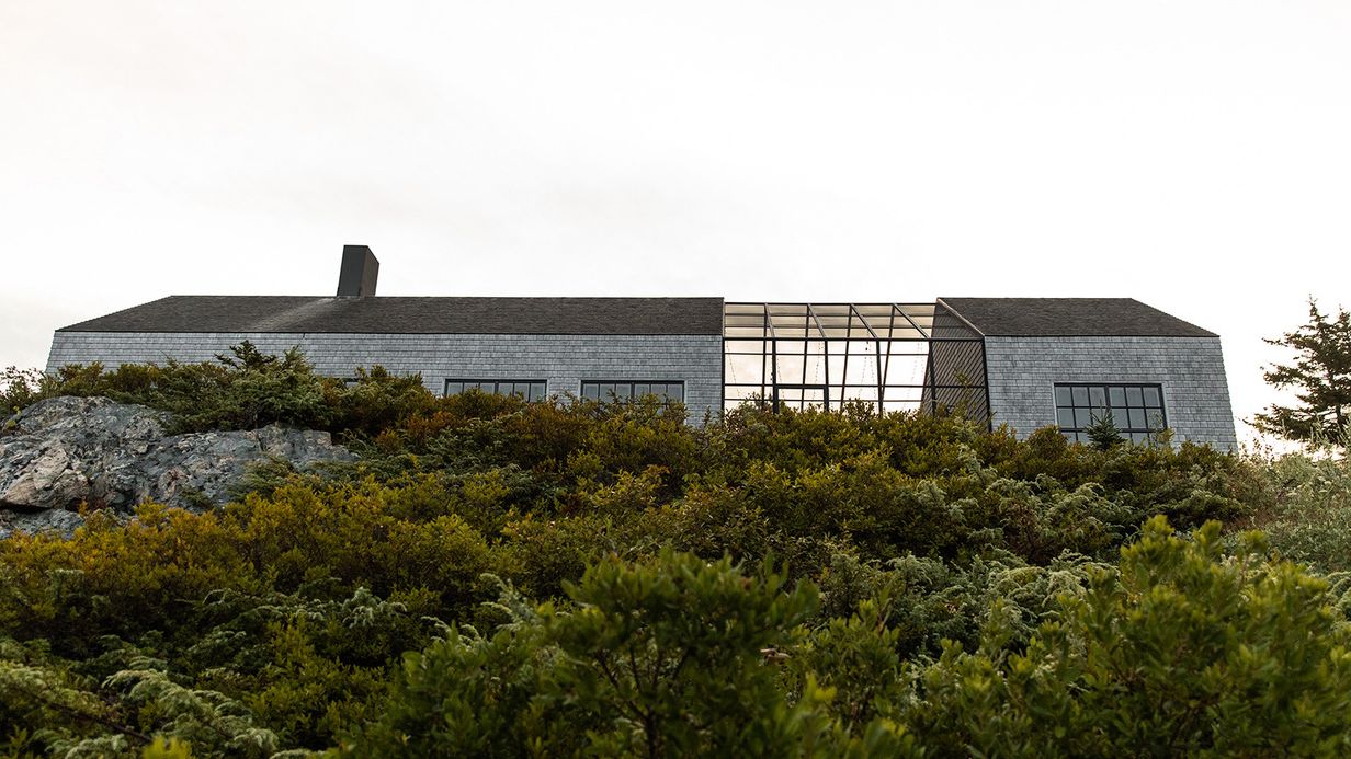 Image may contain: Architecture, Building, Cottage, House, Housing, Outdoors, Shelter, Garden, Nature, Plant, and Vegetation