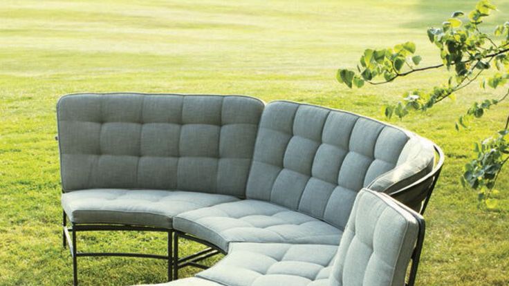 Image may contain: Couch, Furniture, Chaise, and Chair