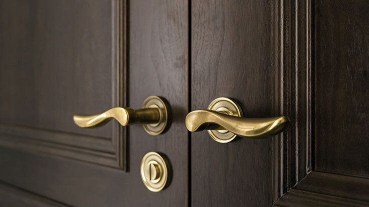 Image may contain: Handle, and Door