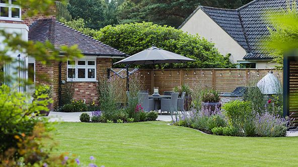 Image may contain: Grass, Plant, Backyard, Nature, Outdoors, Yard, Lawn, Garden, Chair, and Furniture