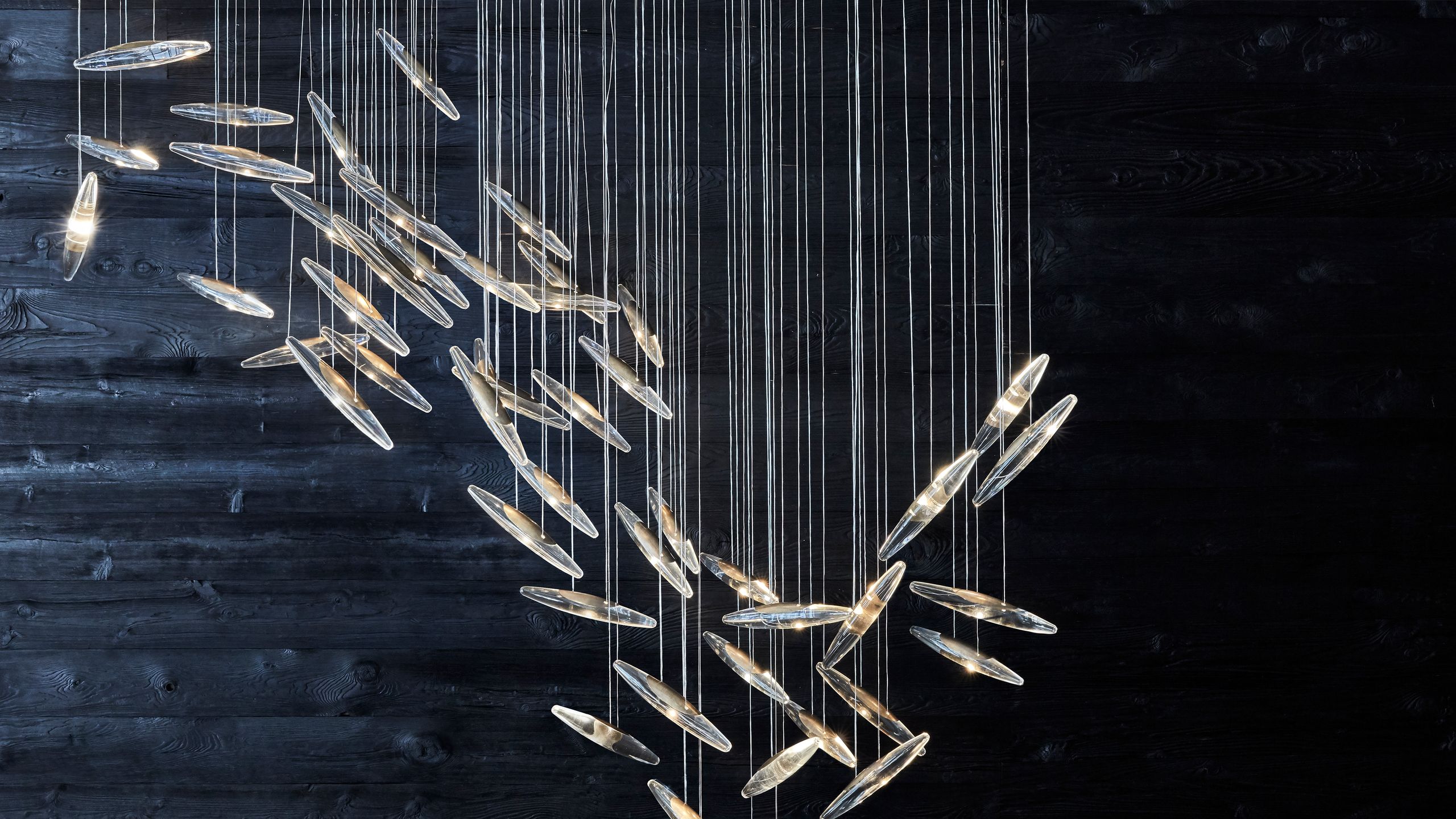 Image may contain: Chandelier, and Lamp