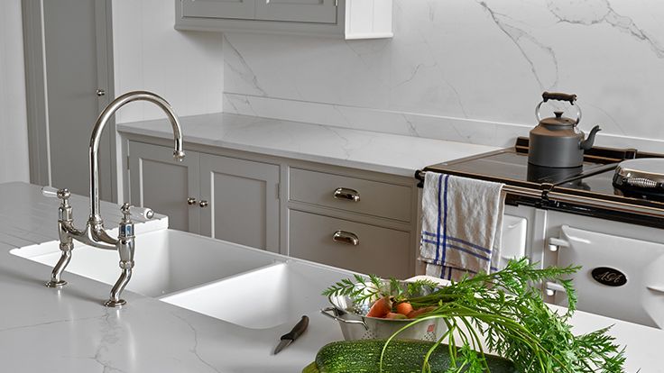 Image may contain: Sink, Sink Faucet, Indoors, Kitchen, Car, Transportation, and Vehicle