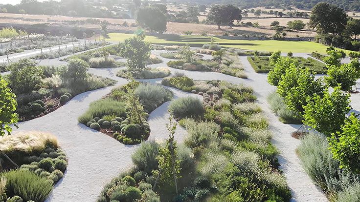 Image may contain: Outdoors, Grass, Nature, Park, Plant, Architecture, Building, Housing, Garden, Aerial View, and House