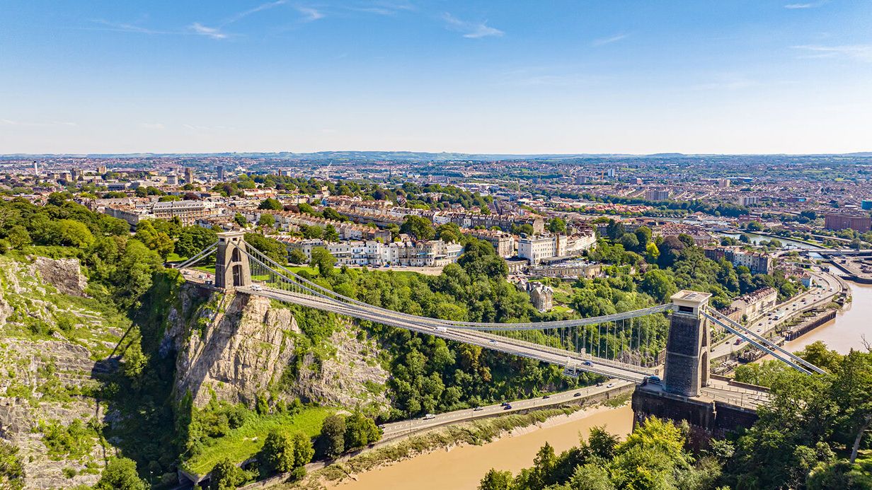 Image may contain: Outdoors, Bridge, and Aerial View