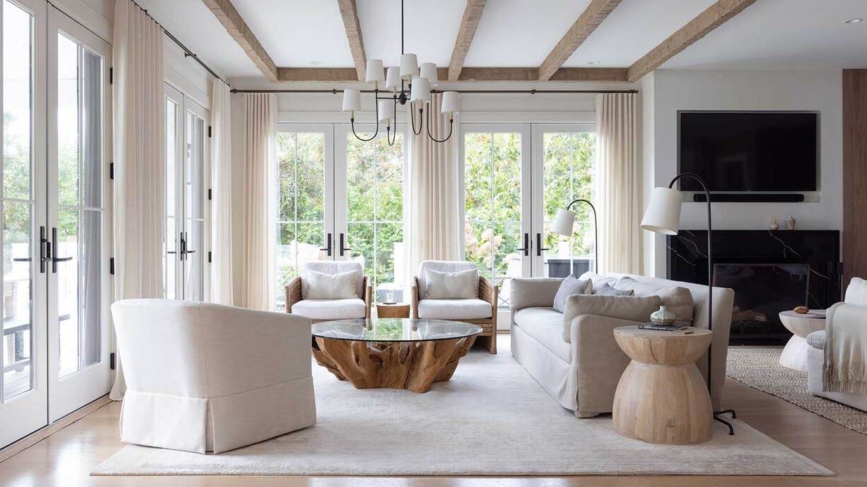 Image may contain: Home Decor, Couch, Furniture, Rug, Table, Computer Hardware, Electronics, Hardware, Monitor, and Screen