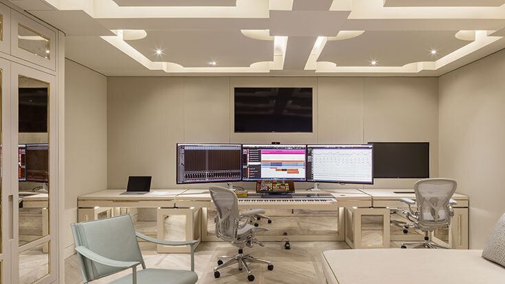 Image may contain: Chair, Furniture, Indoors, Computer, Electronics, Laptop, Pc, Table, Computer Hardware, and Hardware