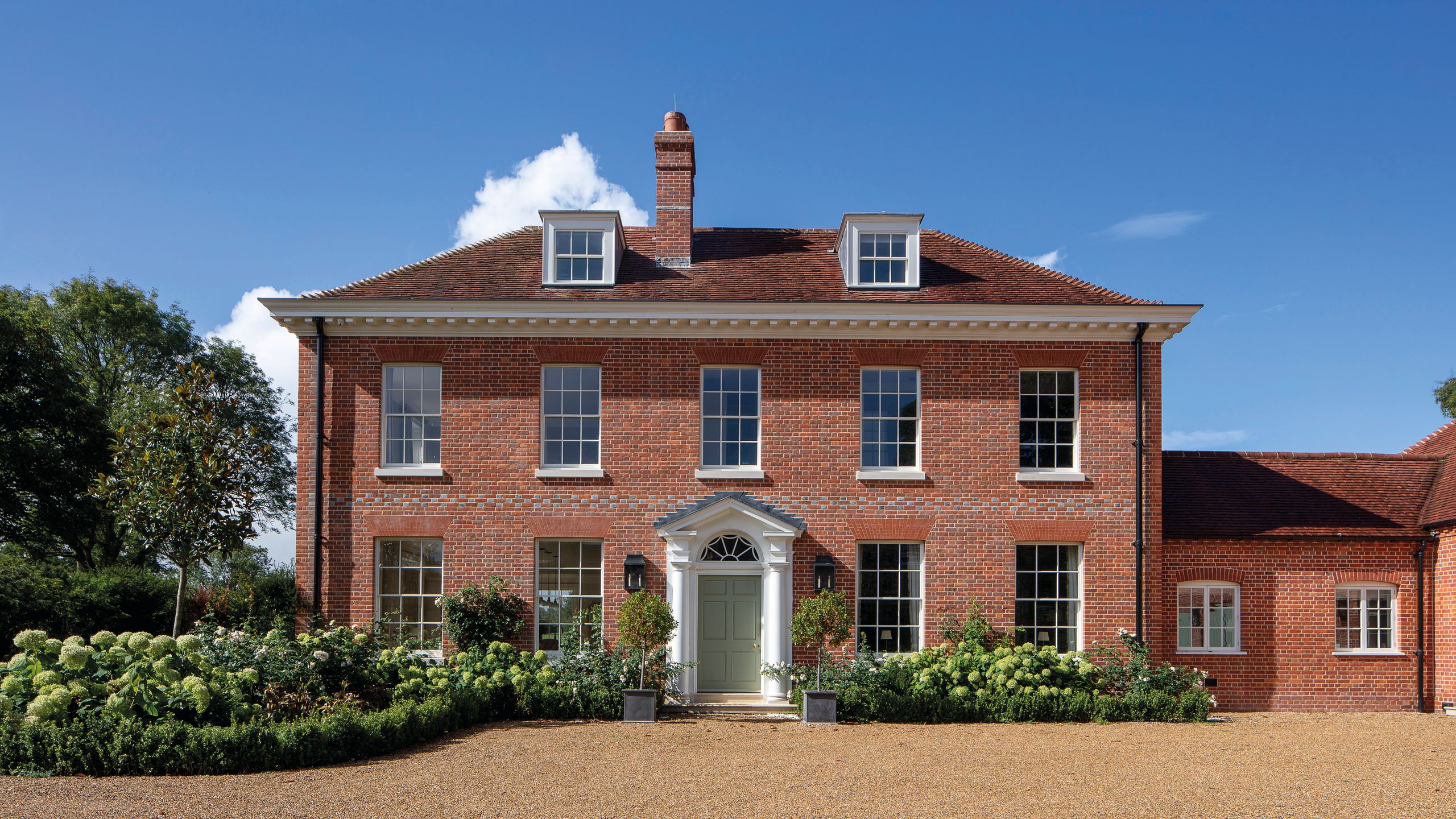 Image may contain: Architecture, Building, Housing, House, Plant, Villa, Manor, and Outdoors