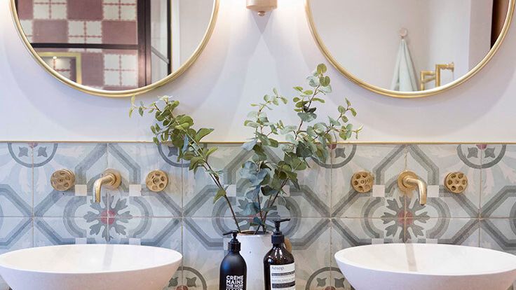 Image may contain: Basin, Plant, Sink, and Sink Faucet