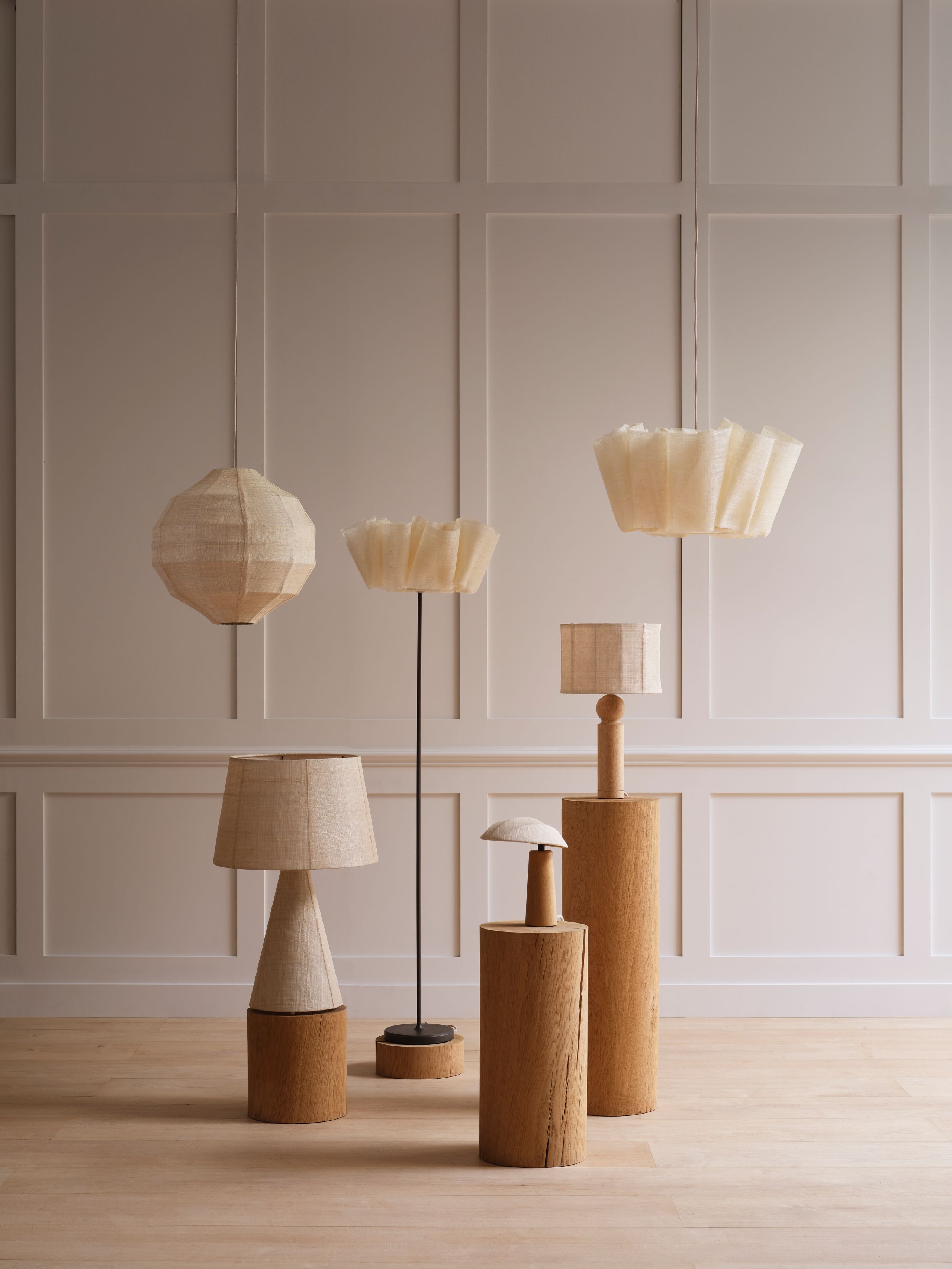 Image may contain: Lamp, Indoors, and Interior Design