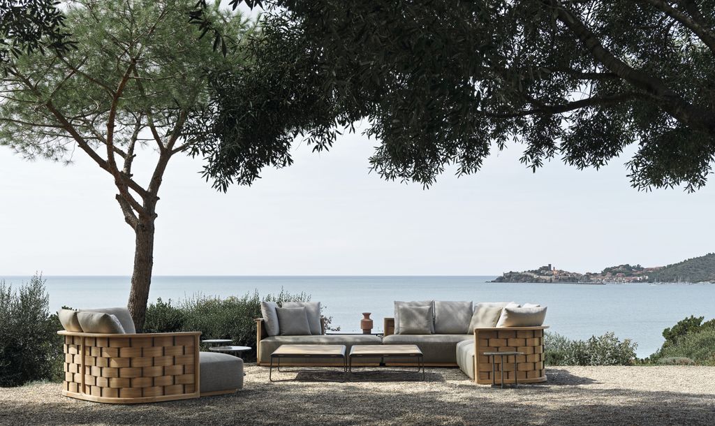Image may contain Nature Outdoors Scenery Couch Furniture Table and Home Decor