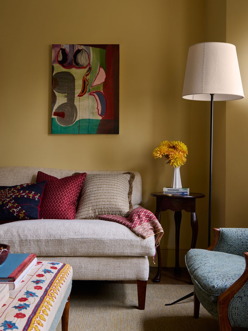 Image may contain Lamp Couch Furniture Book Publication Architecture Building Indoors Living Room and Room