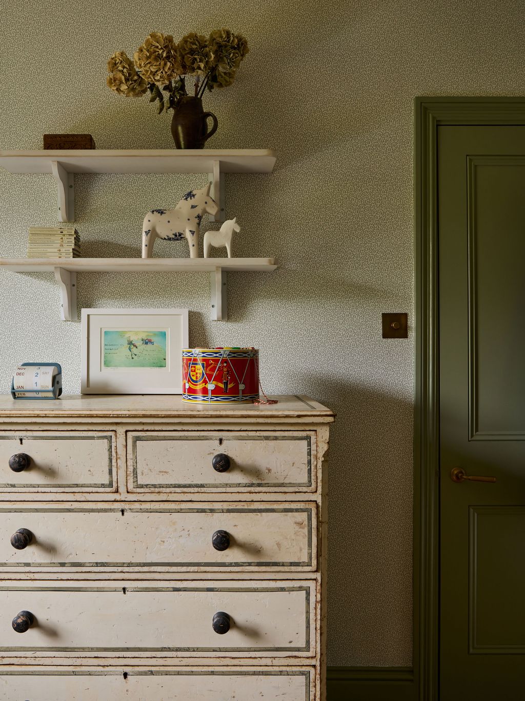 Image may contain Cabinet Furniture Drawer Art Painting Animal Horse and Mammal