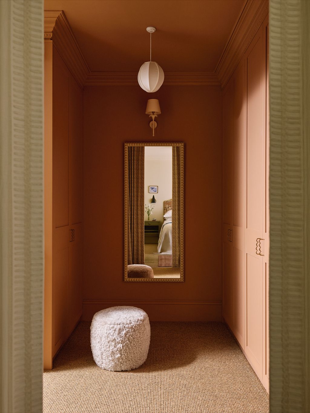 Image may contain Corner Lamp Art Painting Furniture Bed Indoors Interior Design and Home Decor