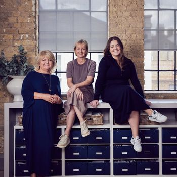 Image may contain: Jane Clifton, Adult, Person, Clothing, Footwear, Shoe, Plant, Accessories, Jewelry, and Necklace