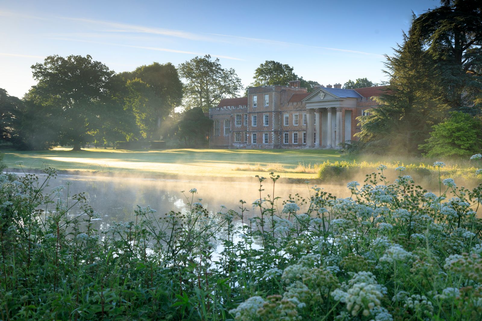 Image may contain Nature Outdoors Pond Water Plant Vegetation Grass Land Tree Woodland Scenery and Grove