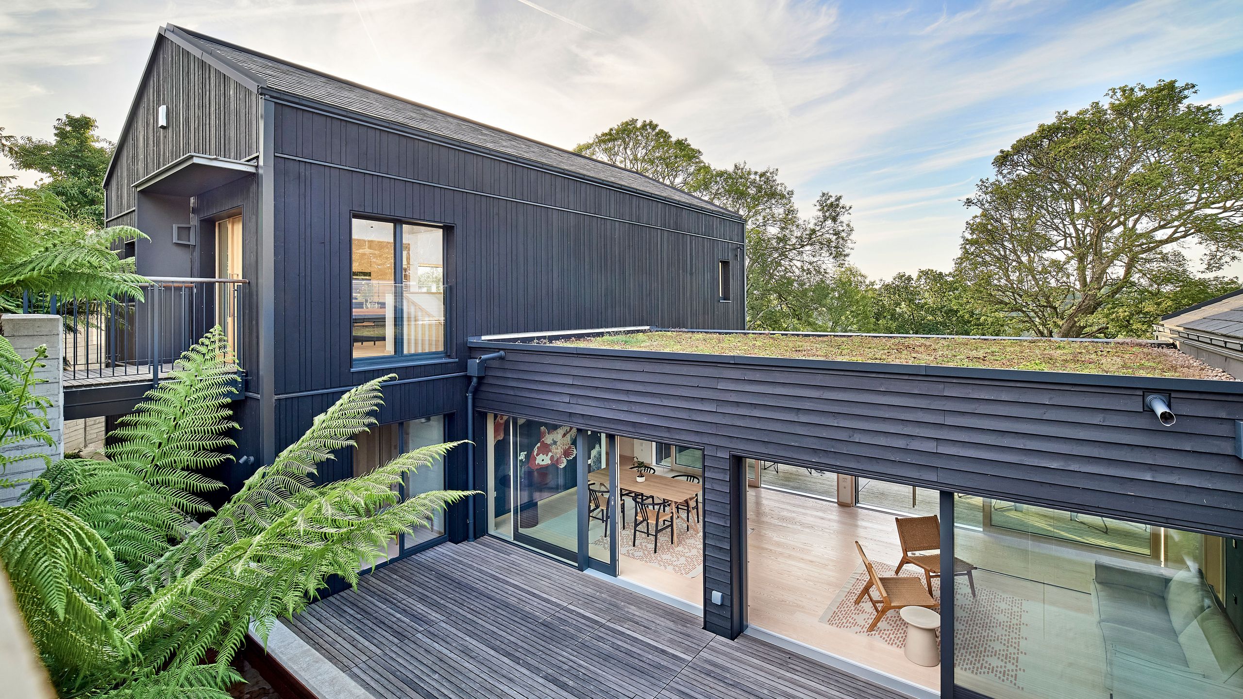 Image may contain: Indoors, Interior Design, Chair, Furniture, Architecture, Building, House, Housing, Villa, and Balcony