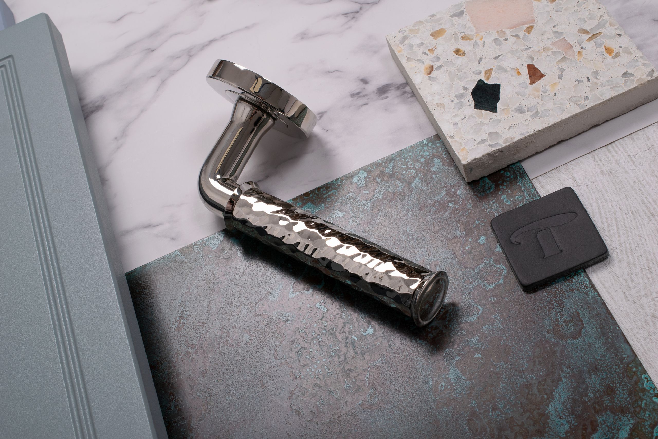 Image may contain: Sink, Sink Faucet, Blade, Razor, and Weapon