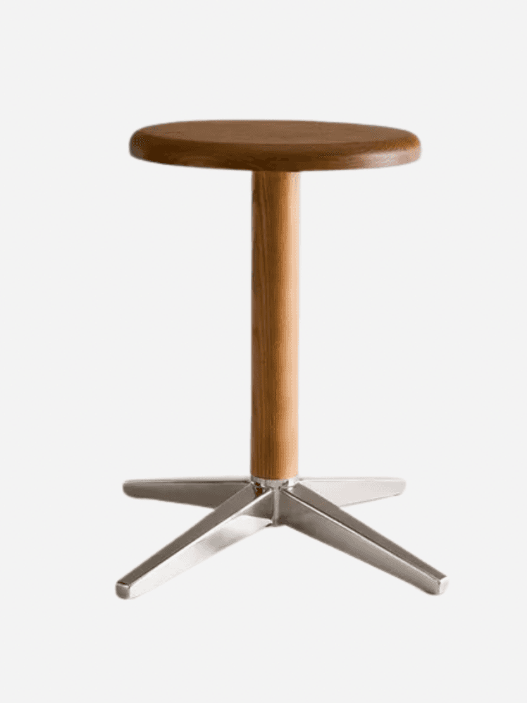 Image may contain: Furniture, Table, Bar Stool, Coffee Table, Dining Table, Appliance, Ceiling Fan, and Device