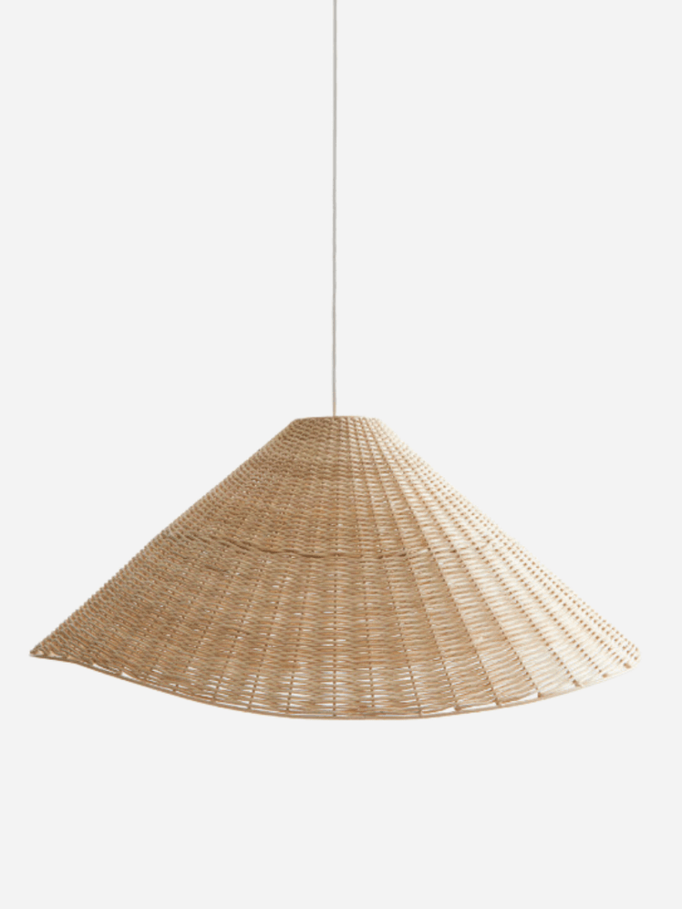 Image may contain: Lamp, Lampshade, and Chandelier