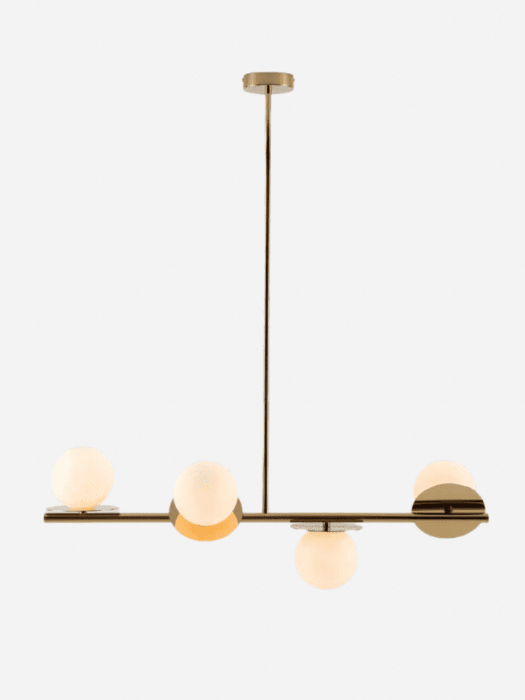 Image may contain: Chandelier, Lamp, Light Fixture, Appliance, Ceiling Fan, Device, and Electrical Device