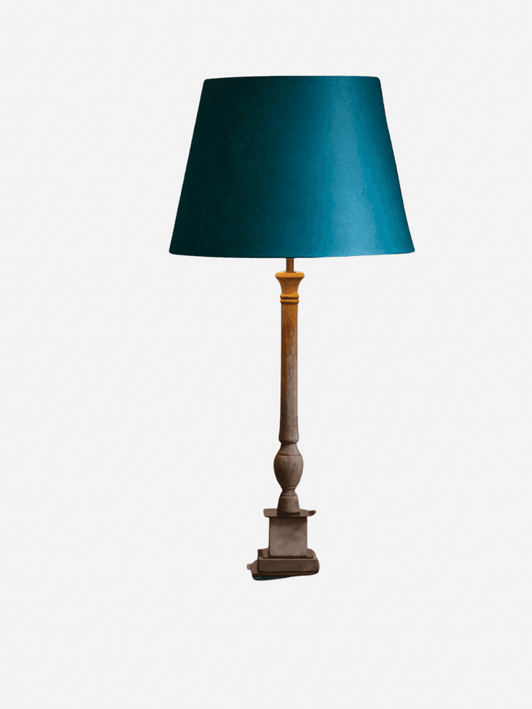 Image may contain: Lamp, Lampshade, and Table Lamp