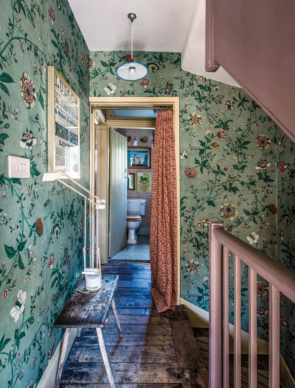 Image may contain Lamp Bathroom Indoors Room Toilet Art Painting Interior Design Architecture Building and House