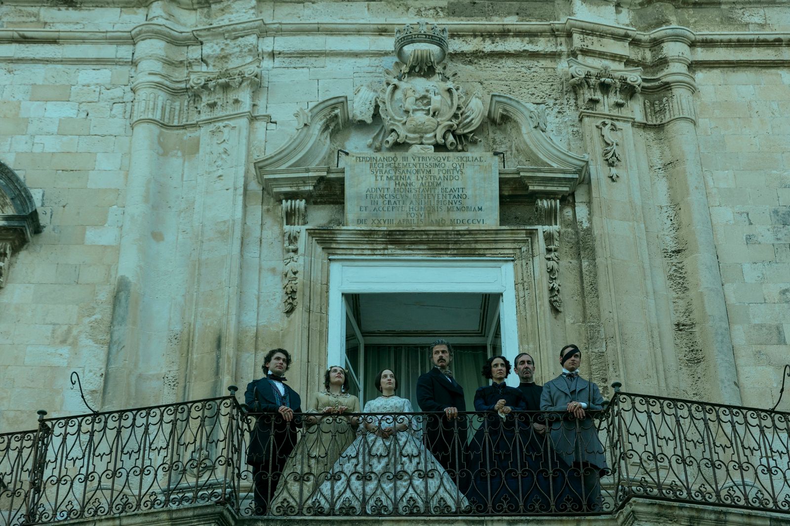 Image may contain Paolo Calabresi Person Adult Wedding Clothing Hat Glove and Landmark