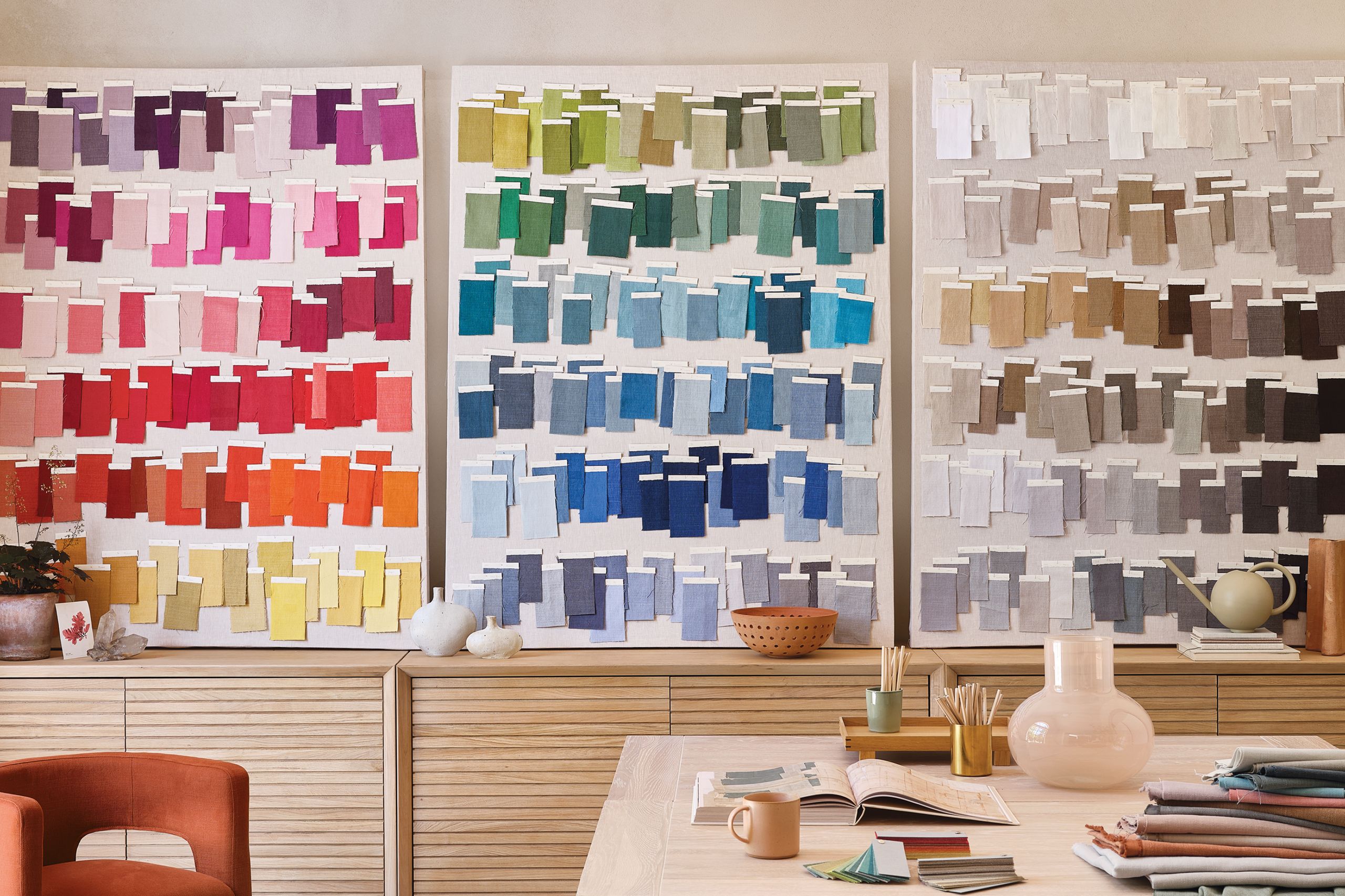 Image may contain: Indoors, Interior Design, Book, Publication, Plant, Cup, Chair, Furniture, Desk, and Table