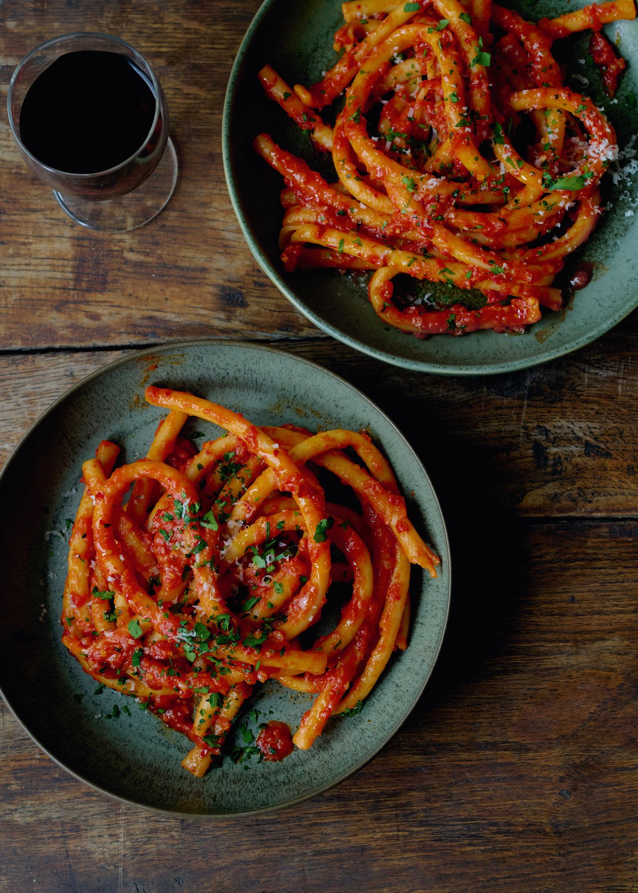 Image may contain Food Food Presentation Cup Plate Pasta and Spaghetti
