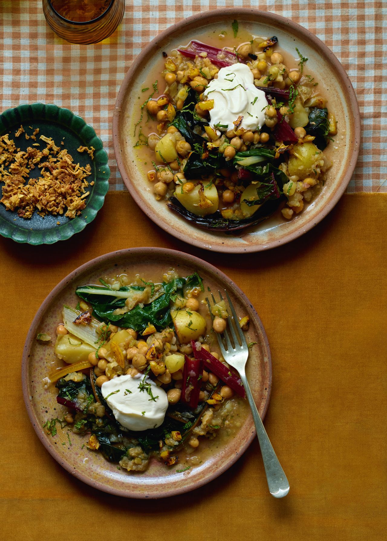 Image may contain Food Food Presentation Meal Cutlery Fork Dish Plate and Produce