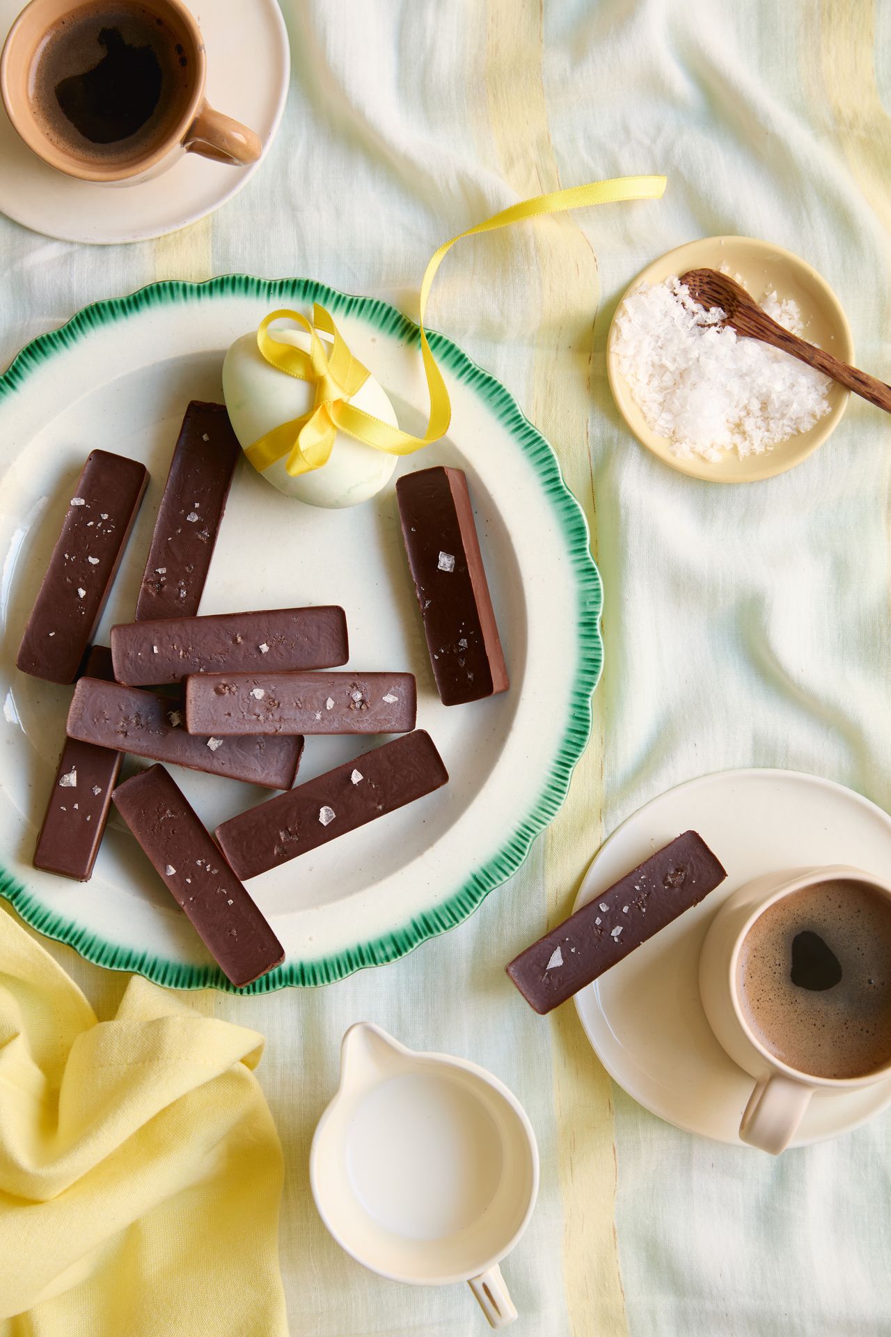 Image may contain Food Food Presentation Cutlery Spoon Cup Plate Dessert and Sweets